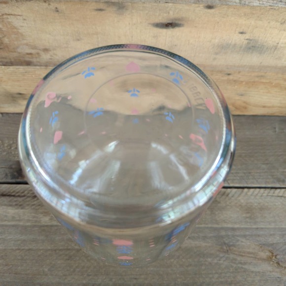 Vintage Libbey of Canada Country Hearts and Tulips glass juice carafe - Picture 4 of 7